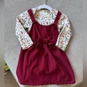 CARTERS GIRLS TWO PIECE SET-18M